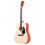 (Natural) Rio 4/4 41'' Acoustic Dreadnought Guitar Pack 2