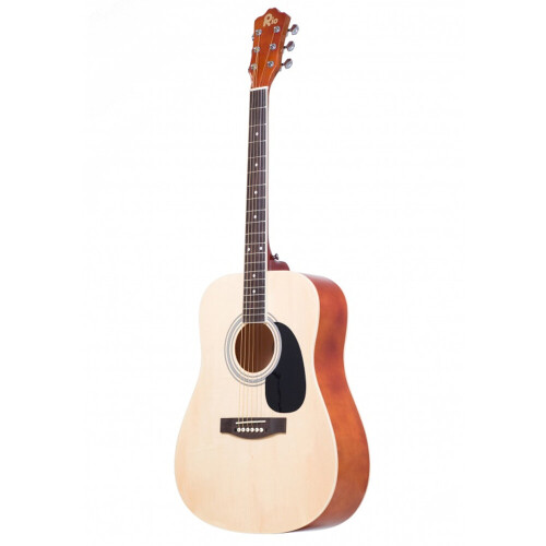 (Natural) Rio 4/4 41'' Acoustic Dreadnought Guitar Pack 1