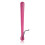 Light Pink Faux Leather 'Teacher's Pet' Ruler Paddle 1