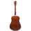 (Natural) Rio 4/4 41'' Acoustic Dreadnought Guitar Pack 5