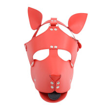 The Red Dog BDSM/Fetish Mask