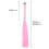 Red Silicone Flogger Whip 3