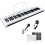 61 Keys Teaching Electronic Keyboard Digital Music Instrument Piano & Microphone 1