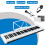 61 Keys Teaching Electronic Keyboard Digital Music Instrument Piano & Microphone 4