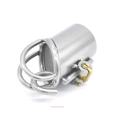 Urethral Tubed Chastity Cage 1