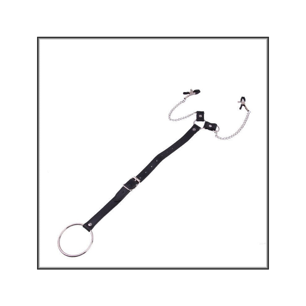 House Of Glass Advanced Nipple Clamps With Cock Ring