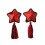 Starred Eyed Sequin Nipple Tassels 1