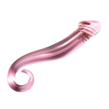 Glacier Glass Swirl Dildo