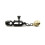 Black Nipple Clamps with Gold Bells 1