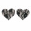 Black Lace Nipple Stickers 1