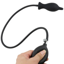 Inflatable Butt Plug Pump (Black)