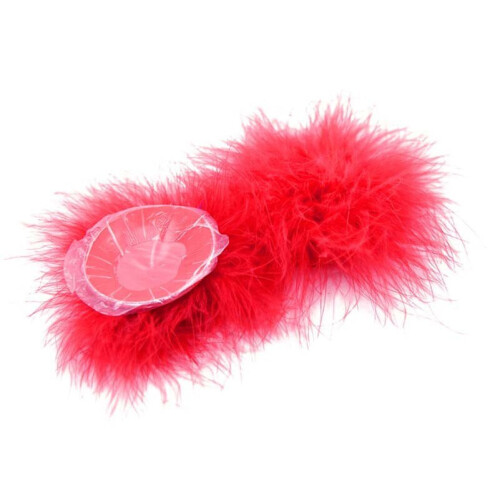 White Feathered Nipple Covers