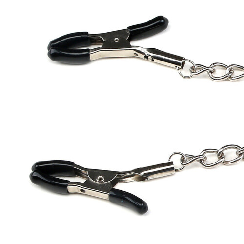Advanced Nipple Clamps with Cock Ring 2