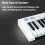 61 Keys Teaching Electronic Keyboard Digital Music Instrument Piano & Microphone 9