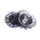 Black Lace Heart Shaped Adhesive Nipple Pasties 1