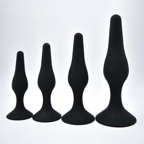 Quadruple Purple Butt Plug Training Set 2