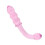 The Pink Curve Glass Dildo 1