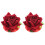 Red Velvet Blooming Rose Nipple Pasties 1