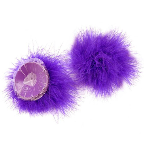 White Feathered Nipple Covers 1