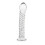 Clear Glacier Glass Realistic Dildo 1