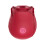 Petal Pucker Red Clitoral Suction Vibrator 1