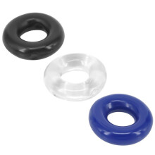 Doughnut Cock Ring Multipack (3 Set)