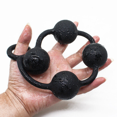 Silicone Anal Beads (Medium)