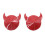Red Devil Nipple Covers 1