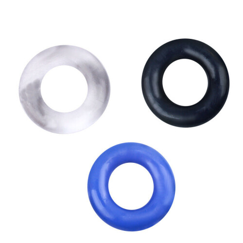 Doughnut Cock Ring Multipack (3 Set) 1