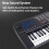 61 Key Digital Electronic Keyboard Piano MP3 Music Instrument Microphone 5