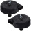 2 Pcs Compressor Filter, 16mm 3/8pt Male Thread Silent Compressor For Air Compressor (black) 1