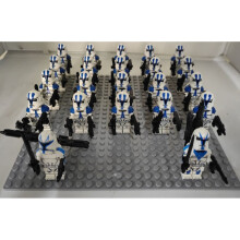 (Style B 22pcs) Star Wars Clone Troopers Minifigures Fit Lego