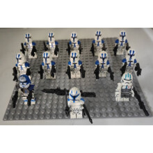 (Style D 11pcs) Star Wars Clone Troopers Minifigures Fit Lego