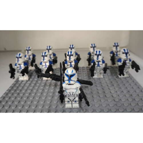 (Style E 13pcs) Star Wars Clone Troopers Minifigures  Fit Lego