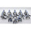 (Style H 18pcs) Star Wars Clone Troopers Minifigures  Fit Lego 1