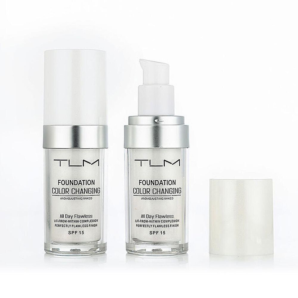 Tlm Flawless Colour Changing Foundation Makeup Skin Tone Matching Concealer