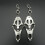 Silver 'Bow Style' Nipple Clamps with Bondage Clips 3