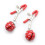 Strawberry Bell Nipple Clamps 1