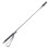 Faux Leather Crop with a Silver Tipped Handle 1