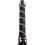 Diamante Handle Black Faux Leather Flogger 6