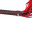 Black and Red Faux Leather Fetish Flogger 2