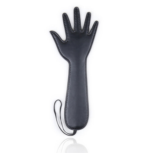 Hand Shaped Faux Leather Spanking Paddle