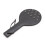 Black Faux Leather Spiked Fetish Spanking Paddle 1