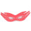 Red Faux Leather Masquerade Mask 1