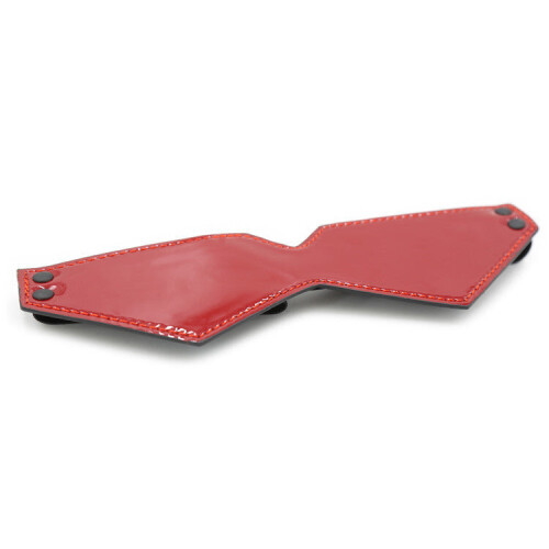 Cherry Red Visor Mask 1