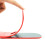 Red Faux Leather Triple Heart Imprint Paddle 3