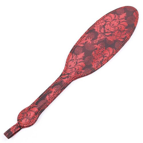 Scarlett Brocade Spanking Paddle 1