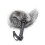 Faux Silver Fox Tail Flogger 3