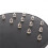 Black Faux Leather Spiked Fetish Spanking Paddle 2