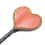Faux Leather Red Heart Riding Crop 1
